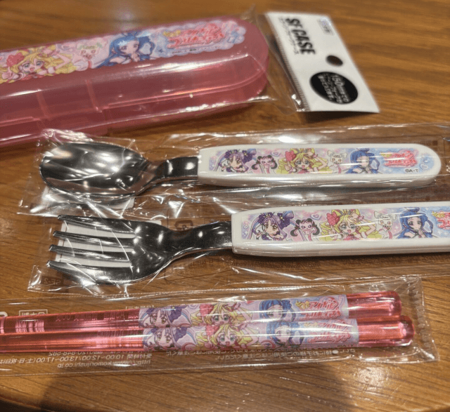 お箸、お箸ケース、スプーン、フォーク